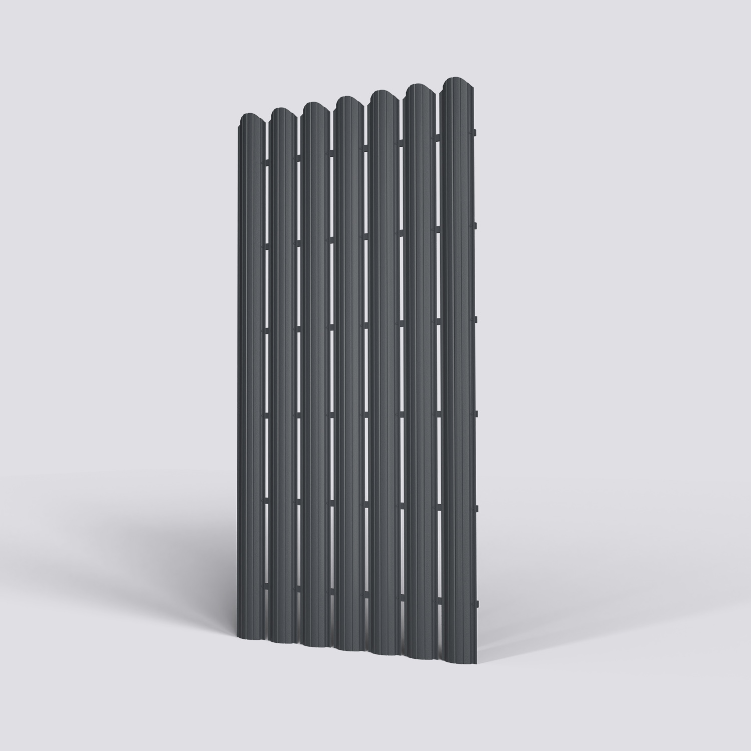 Șipcă metalică semirotundă
