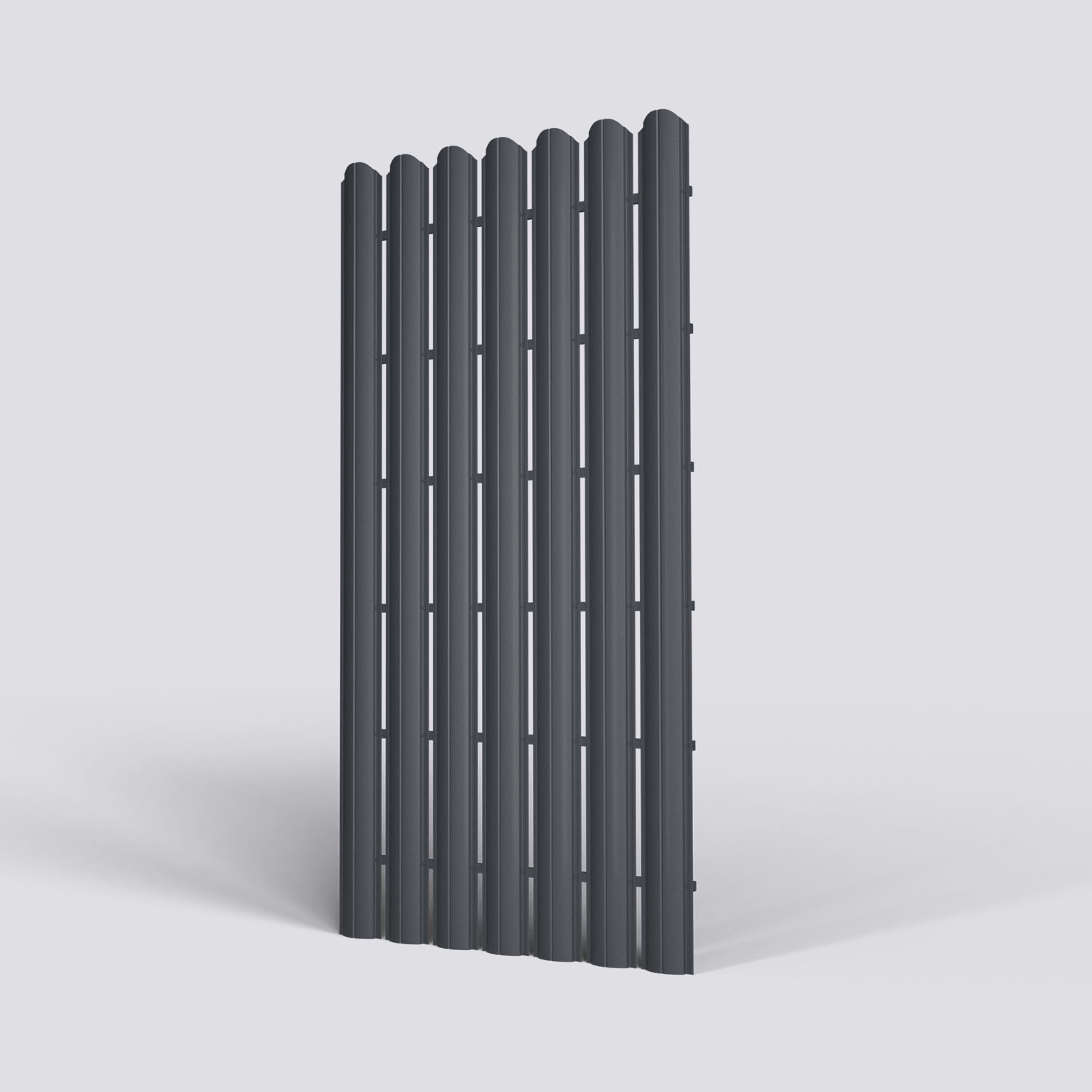 Șipcă metalică semirotundă